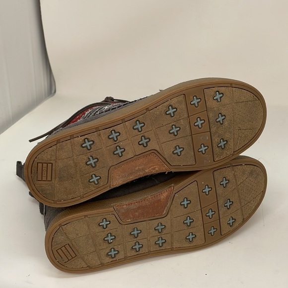 TOMS Ankle Boots Nepal Suede Knit Size 6.5 - Picture 9 of 9